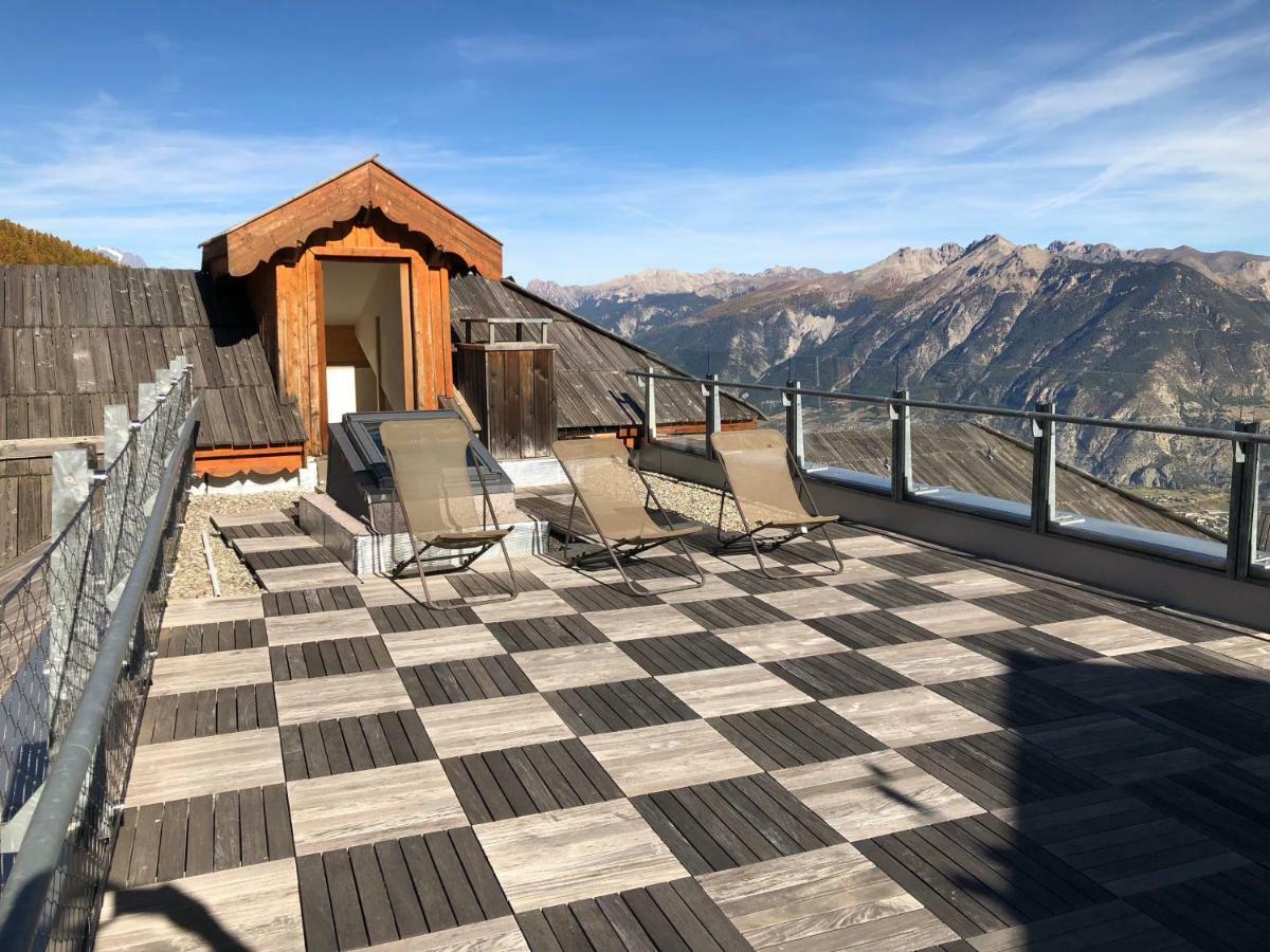 Penthouse "Bond 007" 120 M2 Piscine Sauna Risoul 1850 Eksteriør bilde